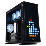 InWin 309 ARGB Tempered Glass Mid-Tower ATX Case-Black by InWin