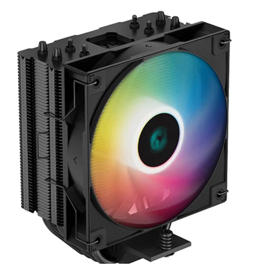 DeepCool AG400 Black ARGB Single Tower CPU Cooler