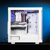 Thermaltake Infinity PRO V7 Desktop PC AMD Ryzen 5 7500F 32GB RAM RTX 5070 W11 - V350 Snow Edition