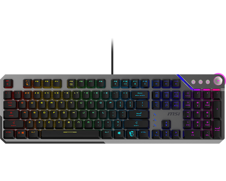 MSI Strike 600 SILENT RGB Mechanical Gaming Keyboard