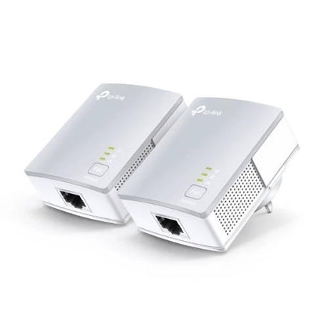 TP-Link TL-PA411 KIT AV600 Nano Powerline Adapter Starter Kit HomePlug AV 1x100Mbps LAN 300m Range Miniature by TP Link