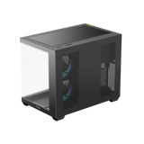 OCYPUS Gamma C54 BLACK mATX case with 3 Fans