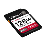 Kingston Canvas React Plus V60 128GB SD memory card by Kingston