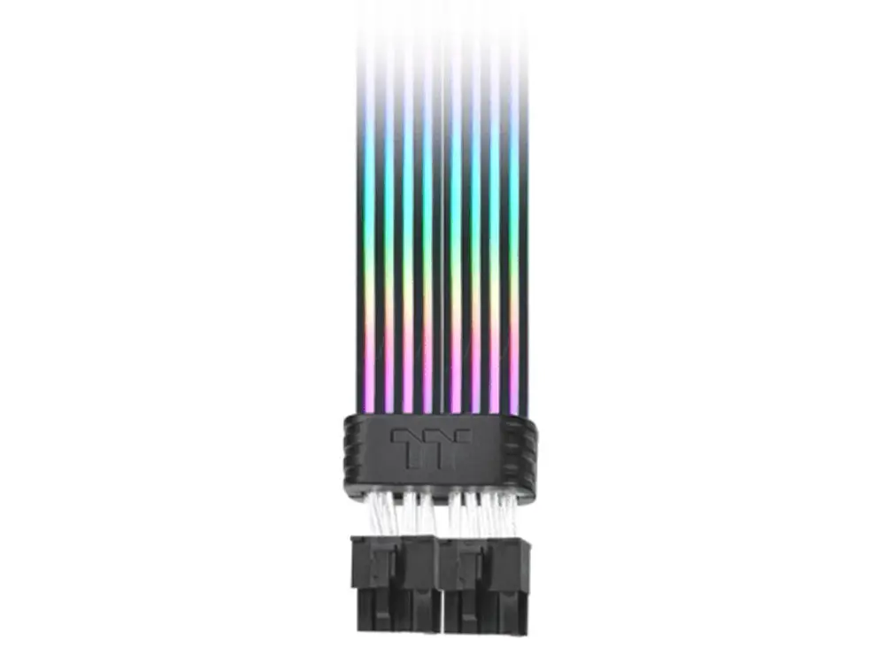 Thermaltake Tt Mod Sleeved ARGB 8Pin 300mm PSU Cable - Black Edition by Thermaltake