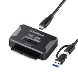 Simplecom SA516 NVMe/SATA Dual Protocol M.2 SSD and 2.5" SATA to USB Adapter 10Gbps