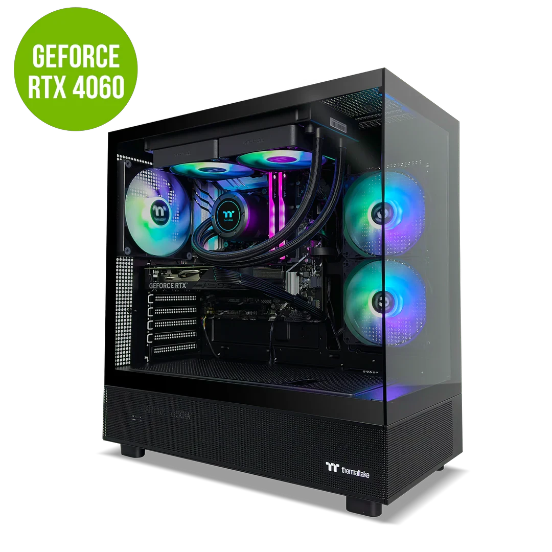 Thermaltake Horizon i5-14400F RTX 4060 1TB SSD 32GB RAM W11H Gaming PC by Thermaltake