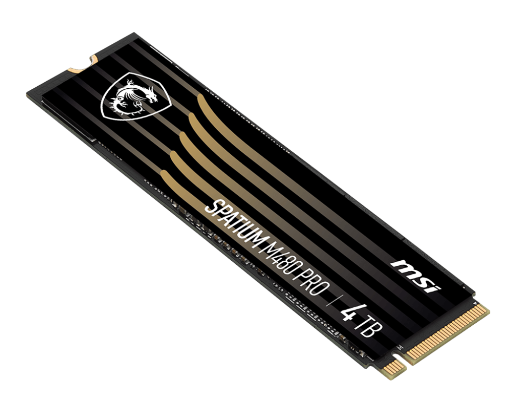 MSI Spatium 2TB M480 Pro M.2 NVMe Gen4 SSD
