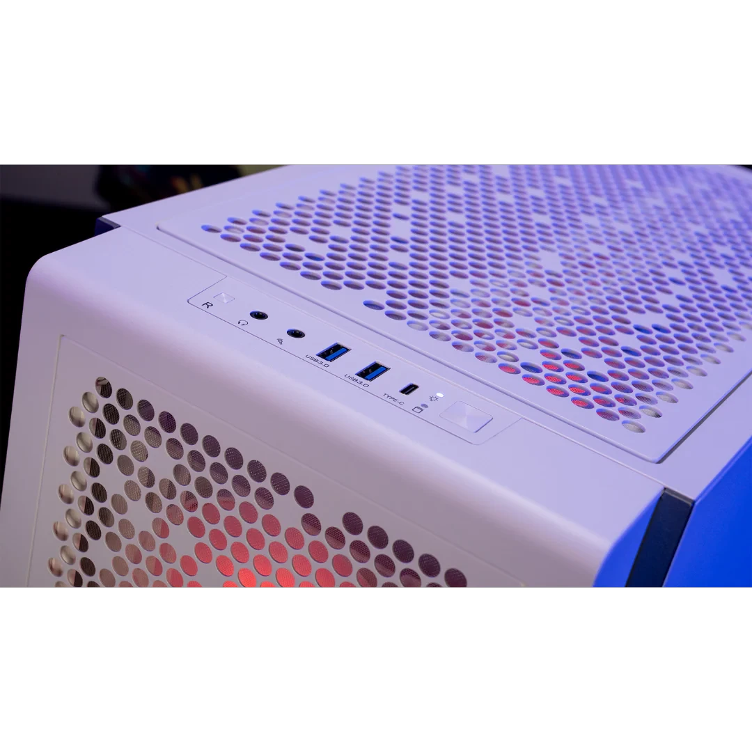 Thermaltake Infinity Pro V6 Ryzen 5 7600 GeForce RTX 5070 1TB SSD 32GB RAM W11H Desktop Gaming PC - Snow by Thermaltake