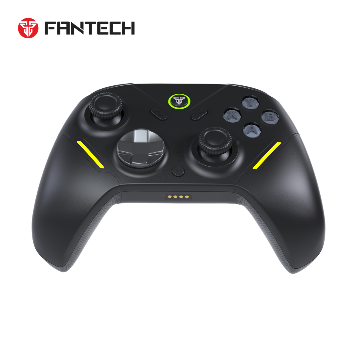Fantech ZENITH PRO Wireless Gamepad RGB Multi-Platform Game Controller with Charging Dock (Black) by Fantech