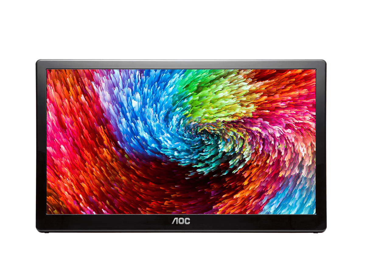 AOC 15.6in IPS Portable Full HD 1920x1080 USB-3.0 Powered Business Monitor - Electronics > Video > Computer Monitors from AOC