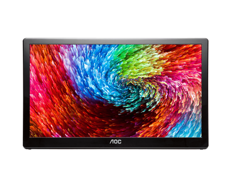 AOC 15.6in IPS Portable Full HD 1920x1080 USB-3.0 Powered Business Monitor - Electronics > Video > Computer Monitors from AOC