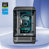 Thermaltake Citadel 300 Pro Desktop PC Intel Core i5-14600KF 32GB RAM RTX 5070 W11H - Tower 300 Black