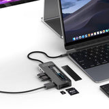 Simplecom CHT595 9-in-1 USB-C Multiport Docking Station with NVMe M.2 Enclosure by Simplecom