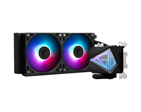 MSI MAG CoreLiquid I240 AIO Liquid CPU Cooler Black by MSI