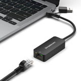Simplecom NU405C SuperSpeed USB-C and USB-A to 2.5G Ethernet Network Adapter 2.5Gbps LAN by Simplecom