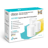 TP-Link Deco x20 (3-Pack) AX1800 Whole Home Mesh - Electronics > Networking > Bridges & Routers > Wireless Routers from TP Link