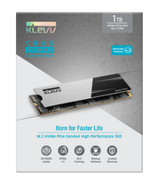 KLEVV CRAS C910 4TB M.2 NVMe PCIe Gen4x4 SSD Heatsink Included, up to 5200MB/s