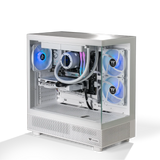 Thermaltake Horizon V2 Ryzen 5 7500F 32GB RTX 5060 1TB SSD 32GB RAM W11H Gaming Desktop PC - Snow by Thermaltake
