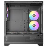 Antec CX700 ARGB Black, ATX, USB Type-C 3.2 Gen 2, Tool Free Panels, Vertical Cooling, 3x 120mm PWM ARGB Fans