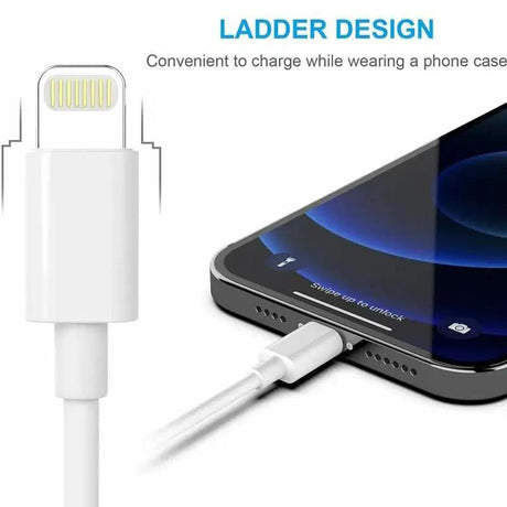 USP Lightning to USB-C Fast Charge Cable (1M) White by USP