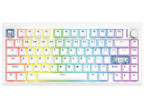 Fantech MAXFIT8 QMK Wireless White Switch Mechanical Keyboard - White by Fantech