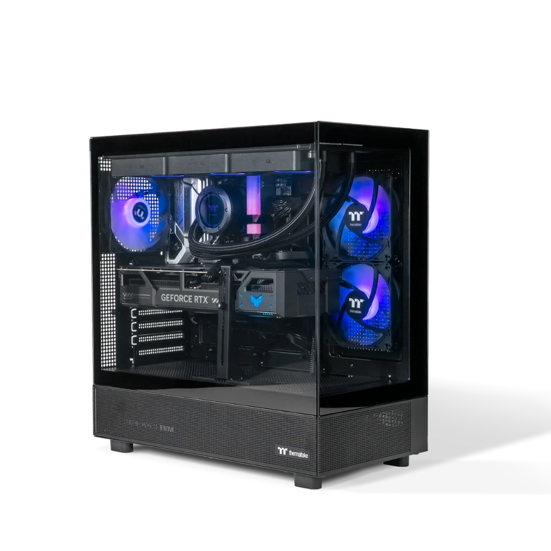 Thermaltake Horizon Xtreme V2 Ryzen 7 7800X3D RTX 5080 2TB SSD 32GB RAM W11H Gaming Desktop PC - Black by Thermaltake