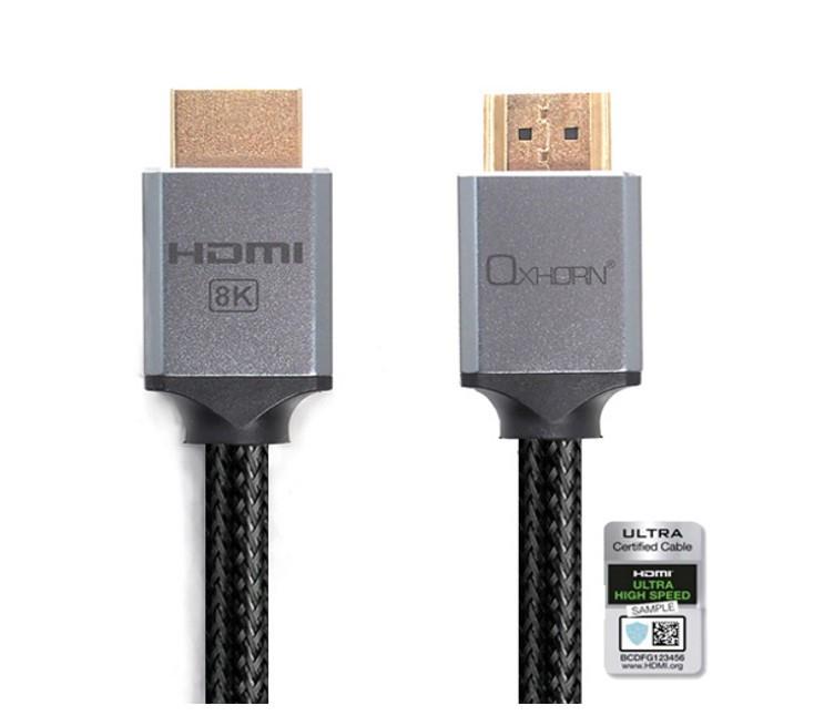 Oxhorn HDMI2.1a 8K@60Hz 3D Ultra Certified Cable 1.8m