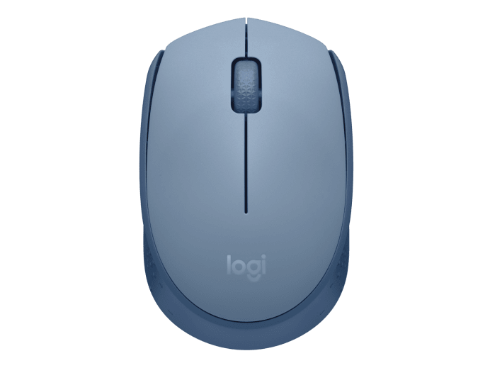 Logitech M171 Wireless Mouse Blue Grey