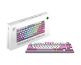 MSI Forge GK600 TKL Wireless RGB Linear Switch Gaming Keyboard - Violet