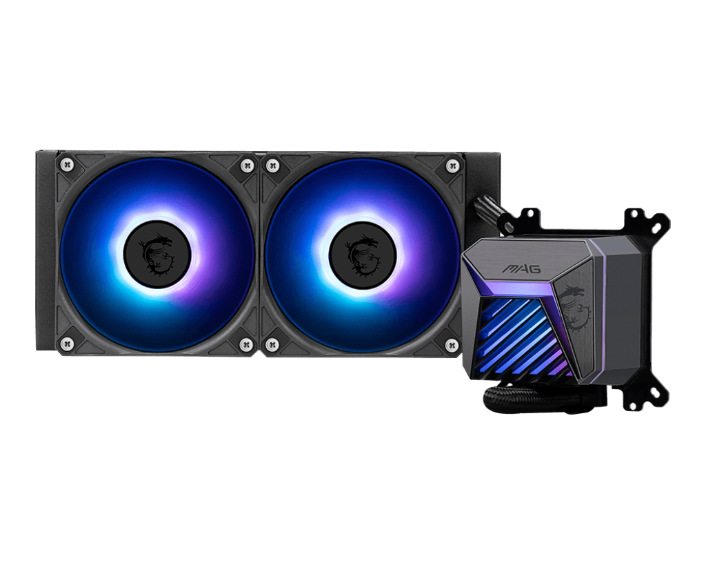 MSI MAG CoreLiquid A15 240 AIO Liquid Black CPU Cooler - Uncategorized from MSI