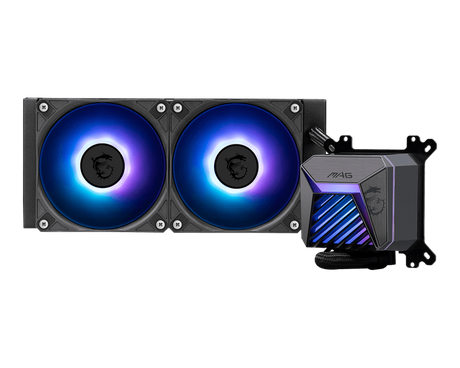 MSI MAG CoreLiquid A15 240 AIO Liquid Black CPU Cooler - Uncategorized from MSI