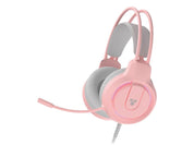 Fantech P51 Gaming PC 5-in-1 Keyboard Combo with Mouse / Mousepad / Headset / Headset Stand - Sakura Pink