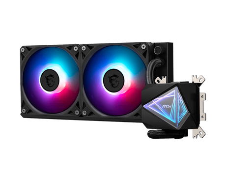 MSI MAG CoreLiquid I240 AIO Liquid CPU Cooler Black by MSI