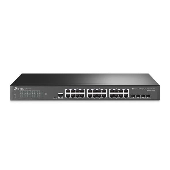 TP-Link SG3428 Omada 24-Port Gigabit L2+ Managed Switch with 4 SFP Slots