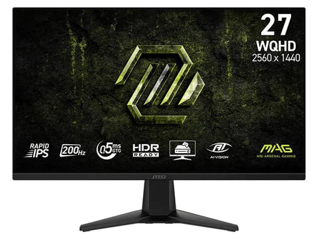 MSI MAG 275QF E20 27" QHD Rapid IPS 200Hz 0.5ms Gaming Monitor by MSI