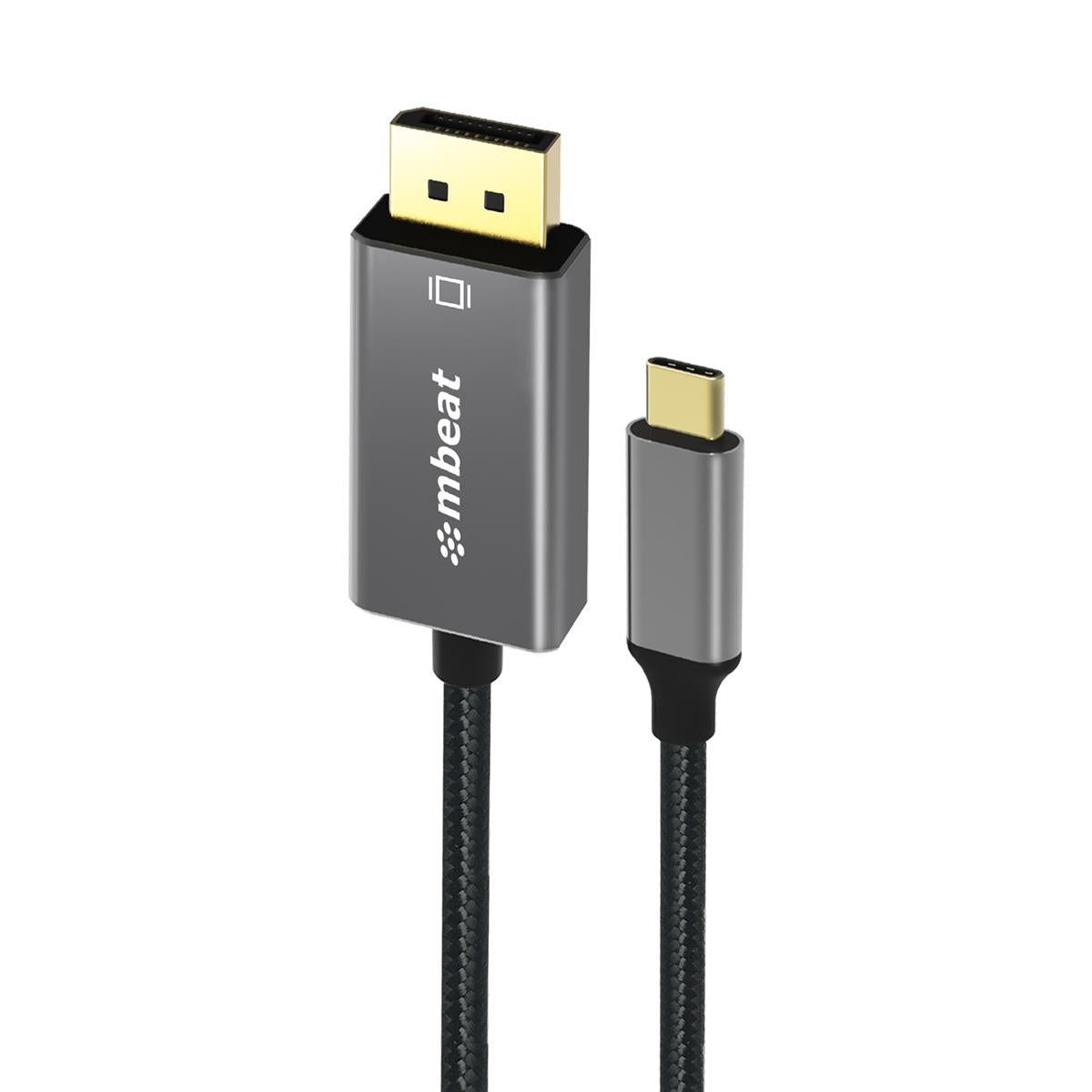 mbeat Tough Link 1.8m 4K USB-C to Display Port Cable