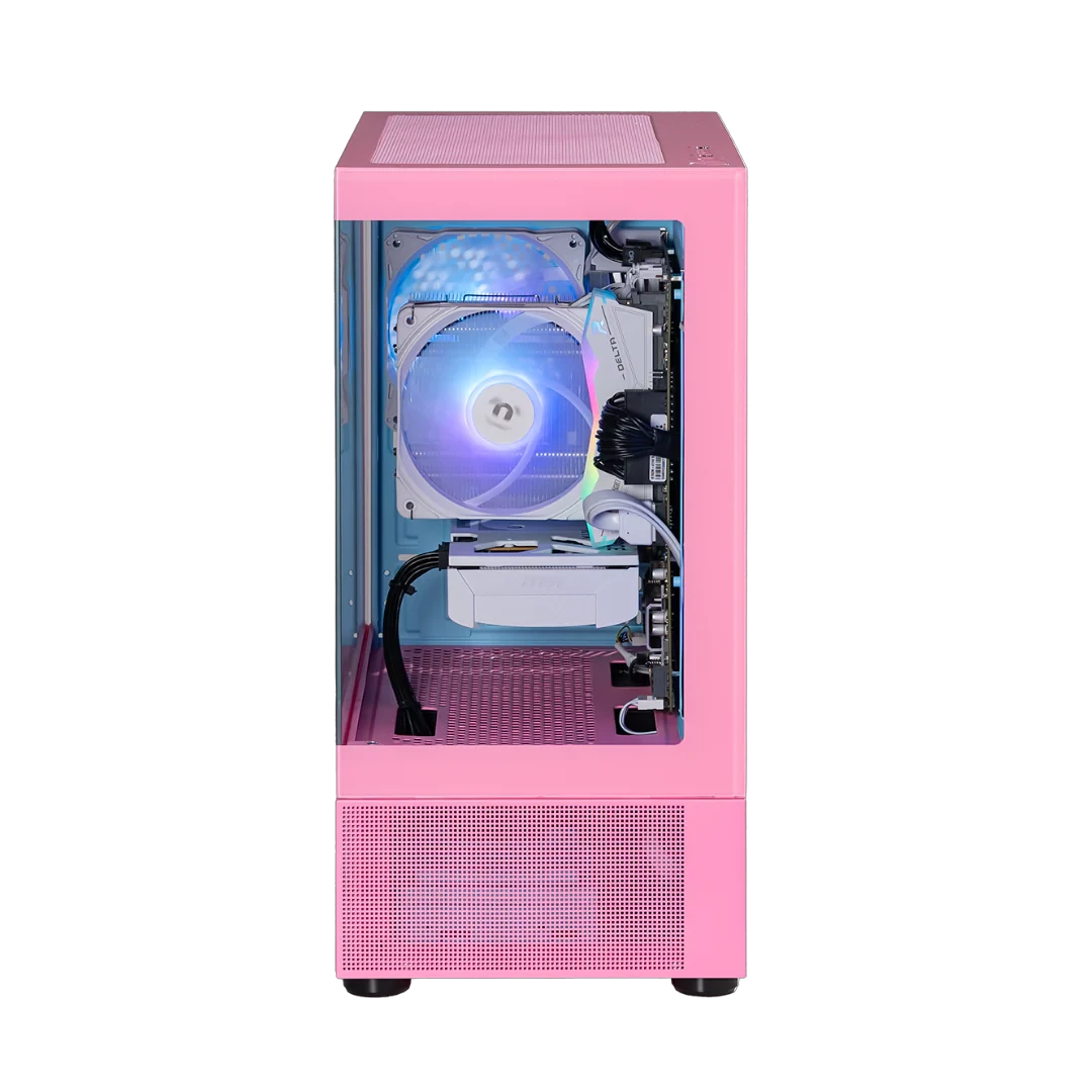 Thermaltake Horizon Elite i5-14400F, 32GB RAM, 1TB SSD, RTX 5060, Windows 11 Home - Bubble Pink by Thermaltake
