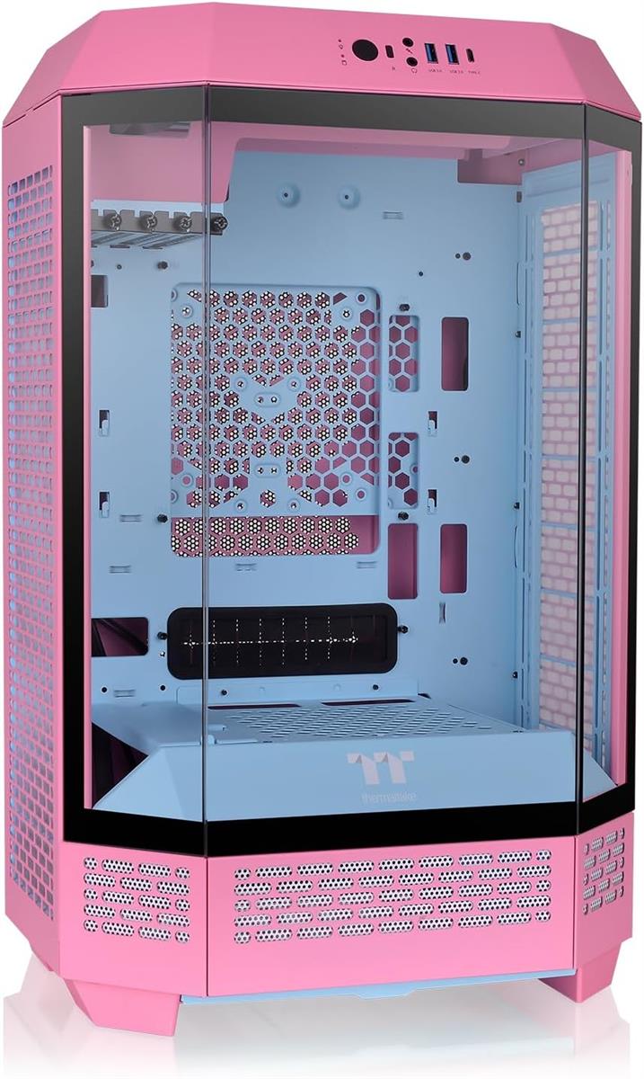 Thermaltake The Tower 300 - Micro Tower Case (Bubble Pink)