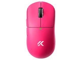 MCHOSE A5 V3 Ultralight 8K Wireless Ergonomic Gaming Mouse - Berry Red (Pink) by MCHOSE