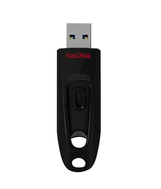 Sandisk 16GB Ultra USB-3.0 Flash Drive [SDCz48-016G-Uq46] - Electronics > Electronics Accessories > Computer Components > Storage Devices > USB Flash Drives from Sandisk