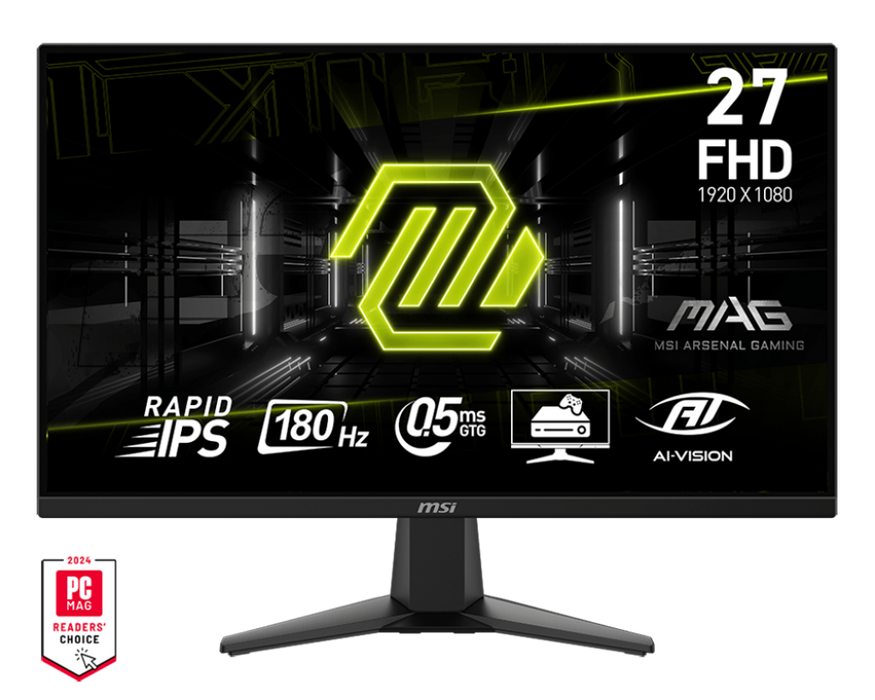 MSI MAG 275F 27inch 180Hz FHD Rapid IPS Gaming Monitor