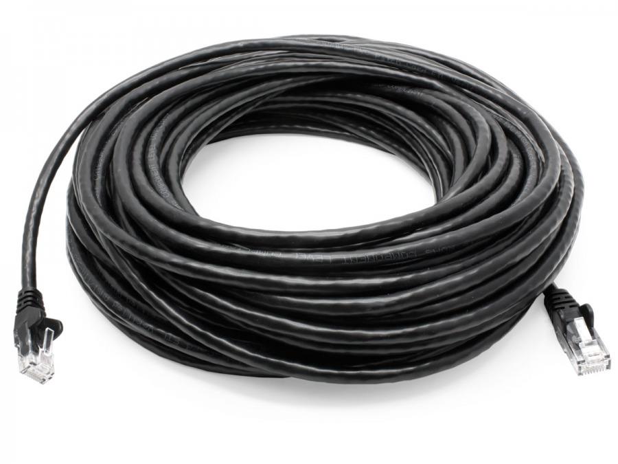 8Ware CAT6 RJ45 Ethernet Cable 50 Metre - Black - IT Warehouse