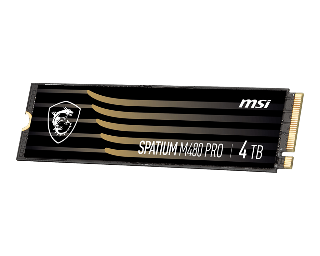MSI Spatium 2TB M480 Pro M.2 NVMe Gen4 SSD
