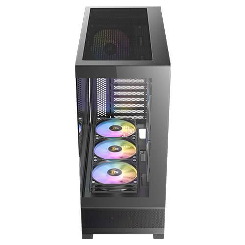 Antec CX700 ARGB Black, ATX, USB Type-C 3.2 Gen 2, Tool Free Panels, Vertical Cooling, 3x 120mm PWM ARGB Fans