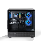 Thermaltake Horizon V2 Ryzen 5 7500F 32GB RTX 5060 1TB SSD 32GB RAM W11H Gaming Desktop PC - Black by Thermaltake