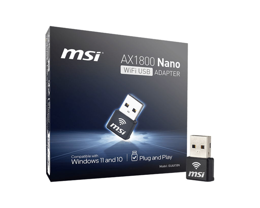 MSI AX1800 Nano WiFi USB Adapter