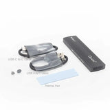 Oxhorn USB-C 3.2 Gen 2 M.2 NVMe SSD Enclosure Black by OXHORN