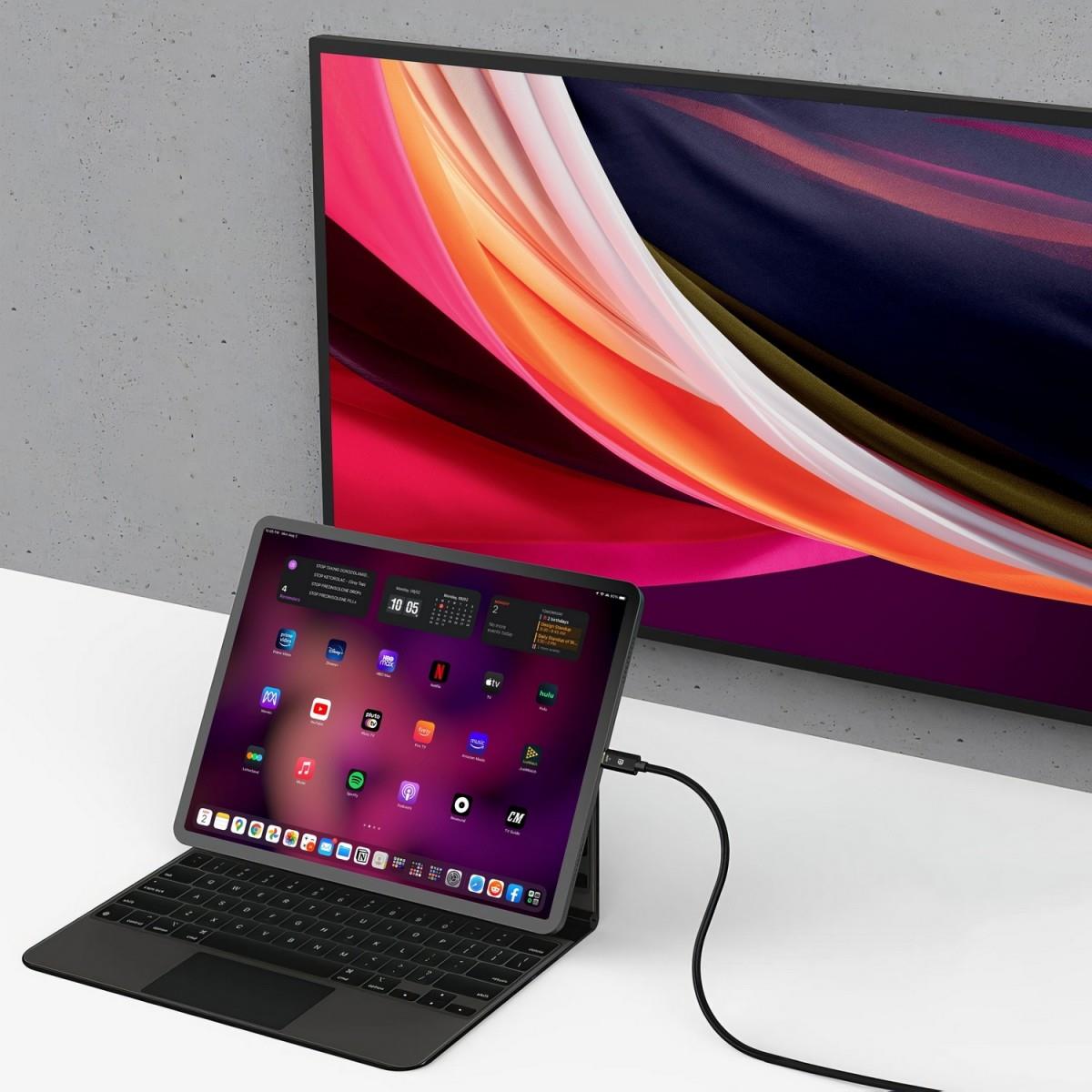 Simplecom DA323 USB-C to DisplayPort Cable DP1.4 8K@60Hz 2M