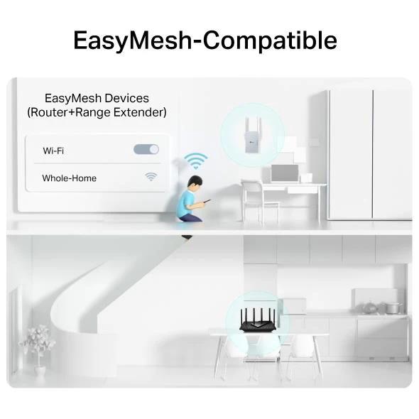 TP-Link RE515X AX1500 Wi-Fi Range Extender by TP Link