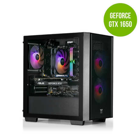 Thermaltake Genesis V4 R5 5500 GeForce GTX 1650 1TB SSD 16GB RAM W11H Desktop Gaming PC by Thermaltake
